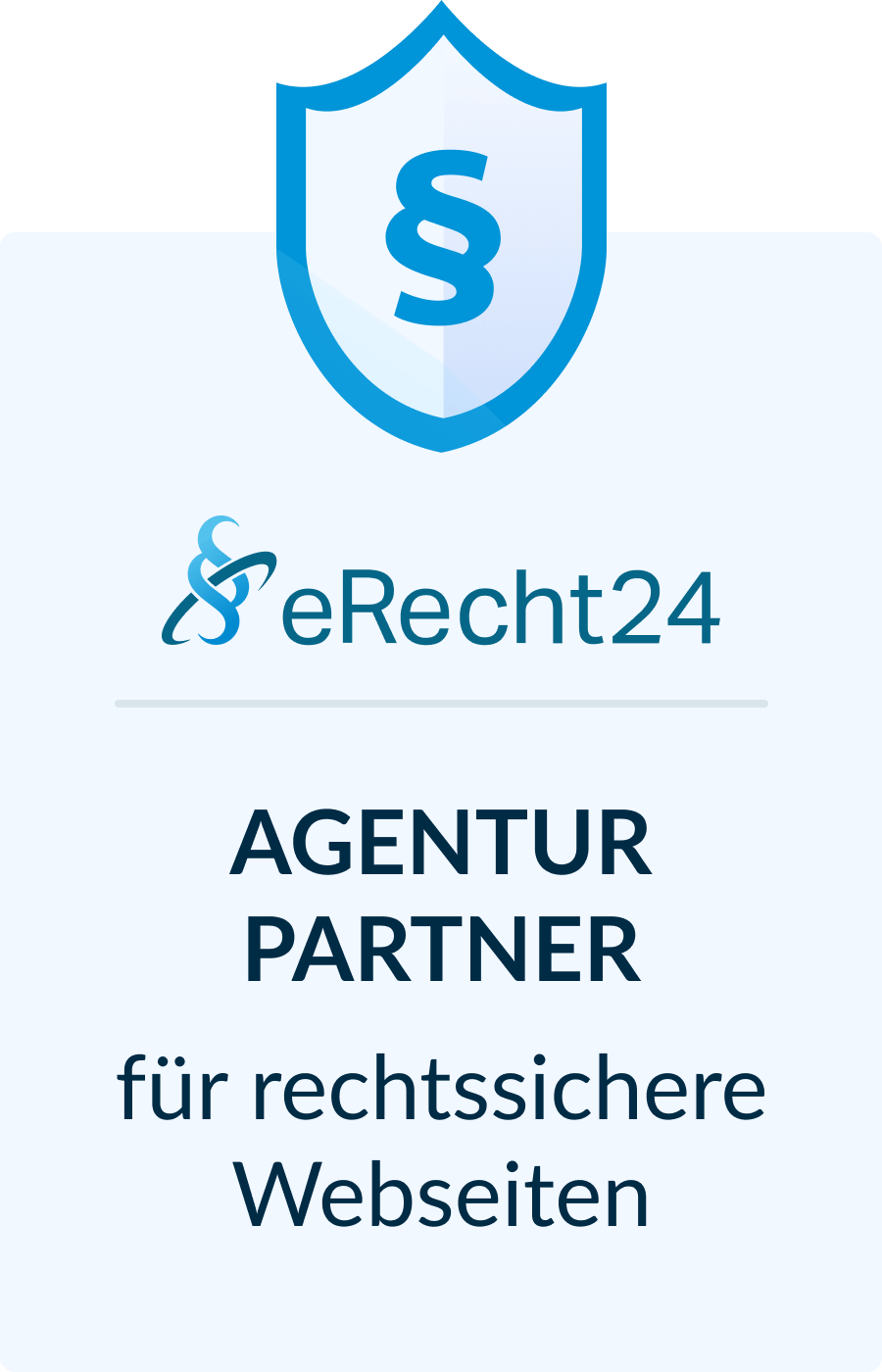 eRecht 24 Agentur Partner für rechtssichere Webseiten